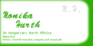 monika hurth business card